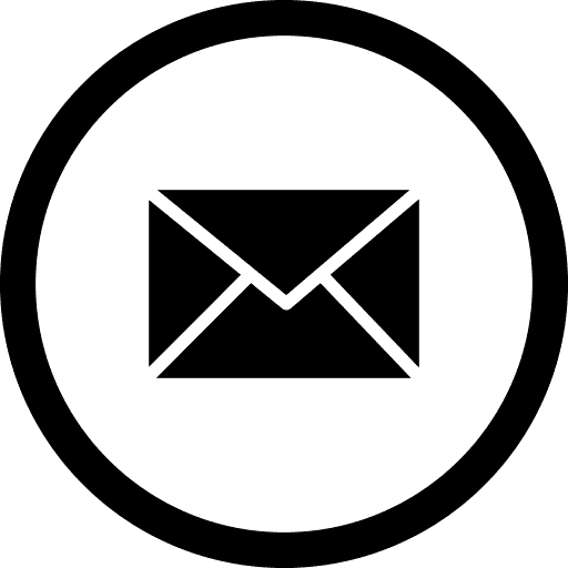 email round icon